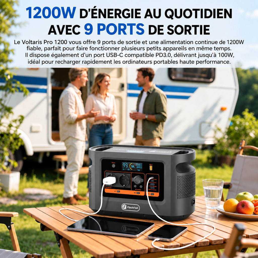 Voltaris Pro 1200 – 1200W / 1008Wh