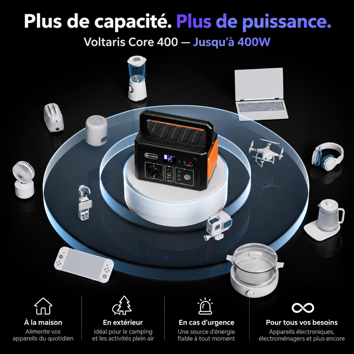 station d'énergie portable