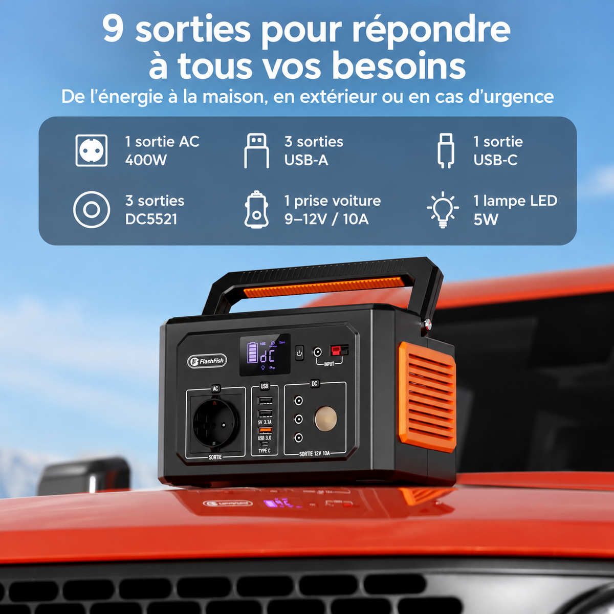 Voltaris Core 400 – 400W / 400Wh